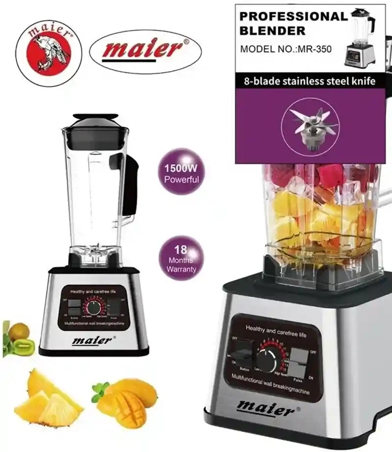 مخلوط کن تمام استیل جدید حرفه ای مایر مدلMR 350