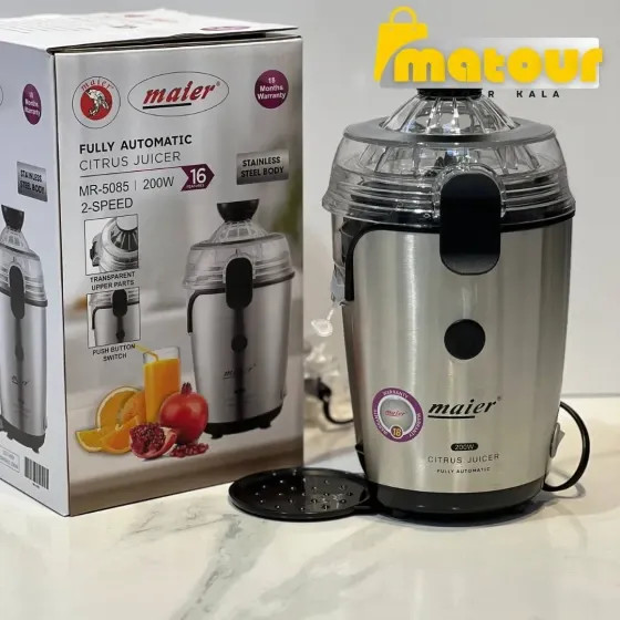 آب مرکبات و آب انار گیر تمام استیل اتوماتیک مایر آلمان مدل MR-5085